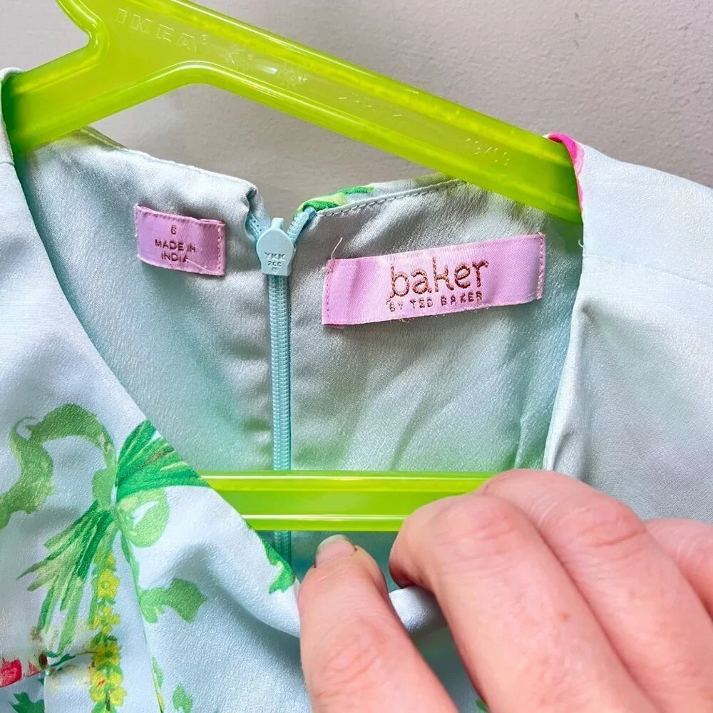 Ted Baker Little Girls Floral Dress- Size‎ 6